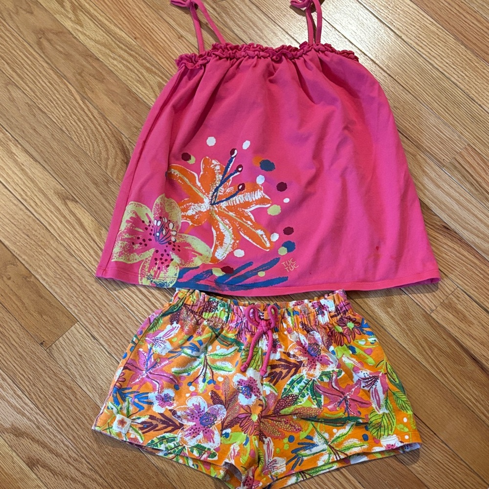 Tuc Tuc Kids short and top Set